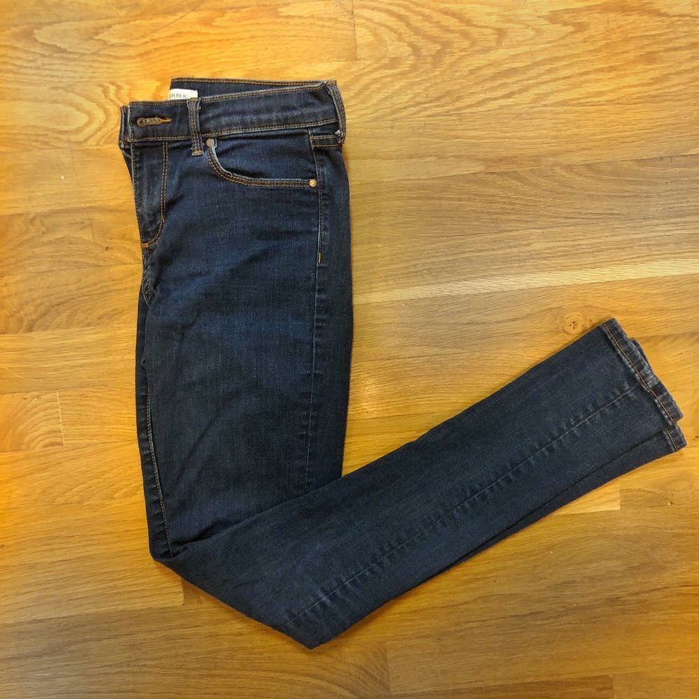 Banana Republic Mid-Rise Skinny Jeans